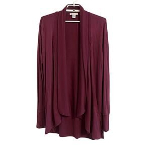 Athleta Open Front Tunic Cardigan Sweater